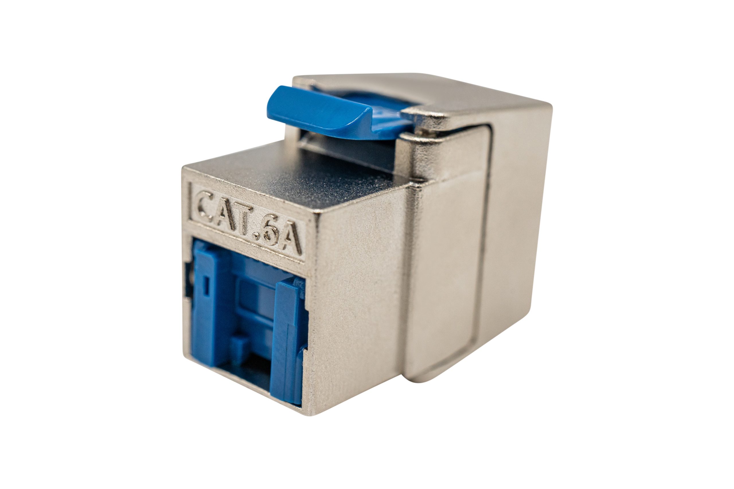 אביזר קיסטון שקע (נקבה) מסוכך RJ45 CAT 6A